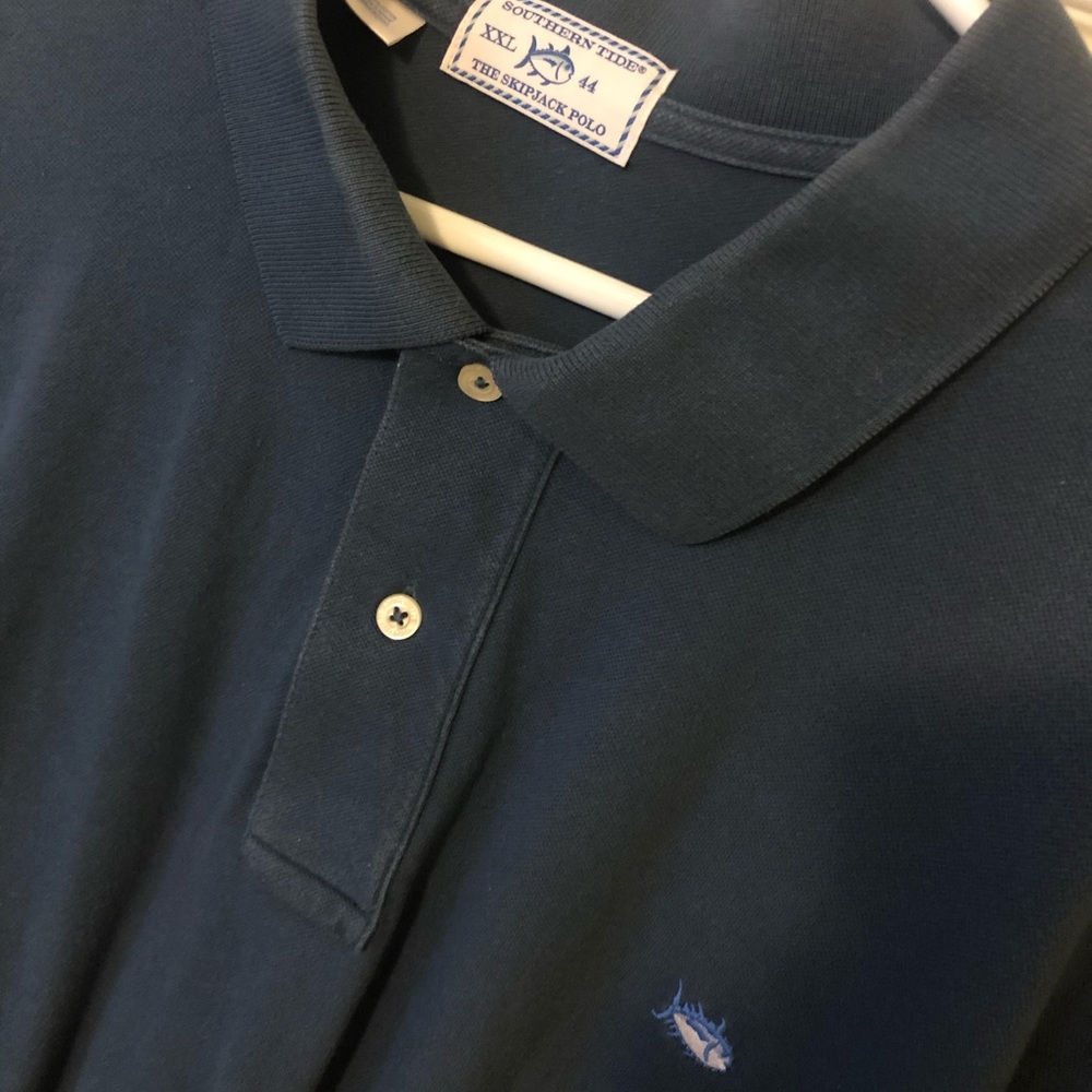 Southern Tide Men’s Skipjack Polo XXL Blue